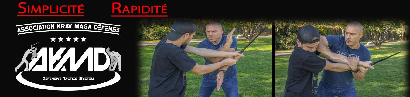 Rapidité - Défense bâton matraque télescopique Krav Maga - 4